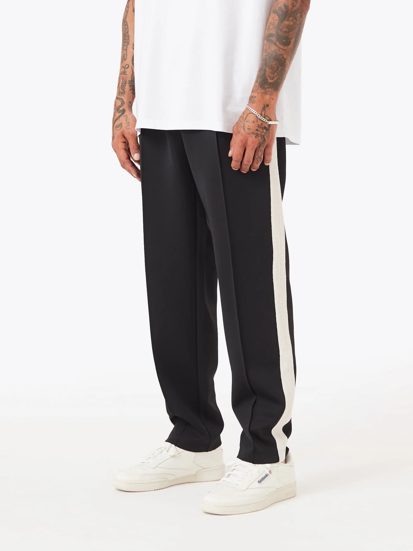 ZANEROBE-Stitched Football Pant-Black