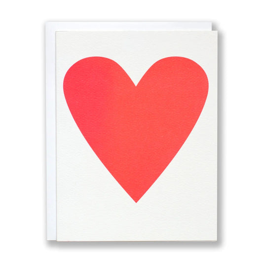 LIFESTYLE - BANQUET - Neon Heart Card - PLENTY