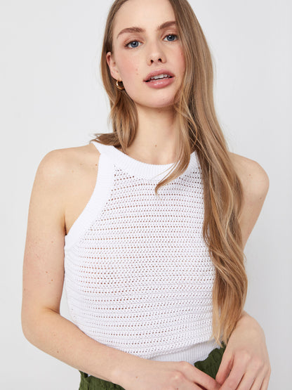Cage Knit Top