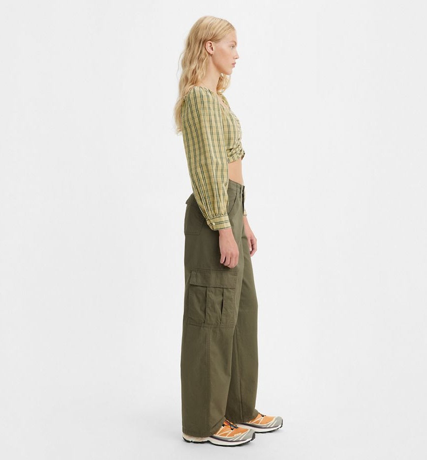 94 Baggy Cargo Pant - Army Green