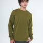 Classic Cotton Crewneck Long Sleeve