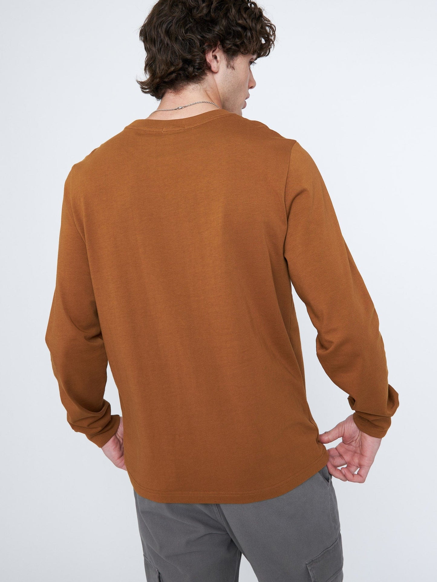 Classic Cotton Crewneck Long Sleeve