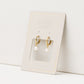 Lover's Tempo Accessories Gold Plated Amari Pearl Hoop Earrings