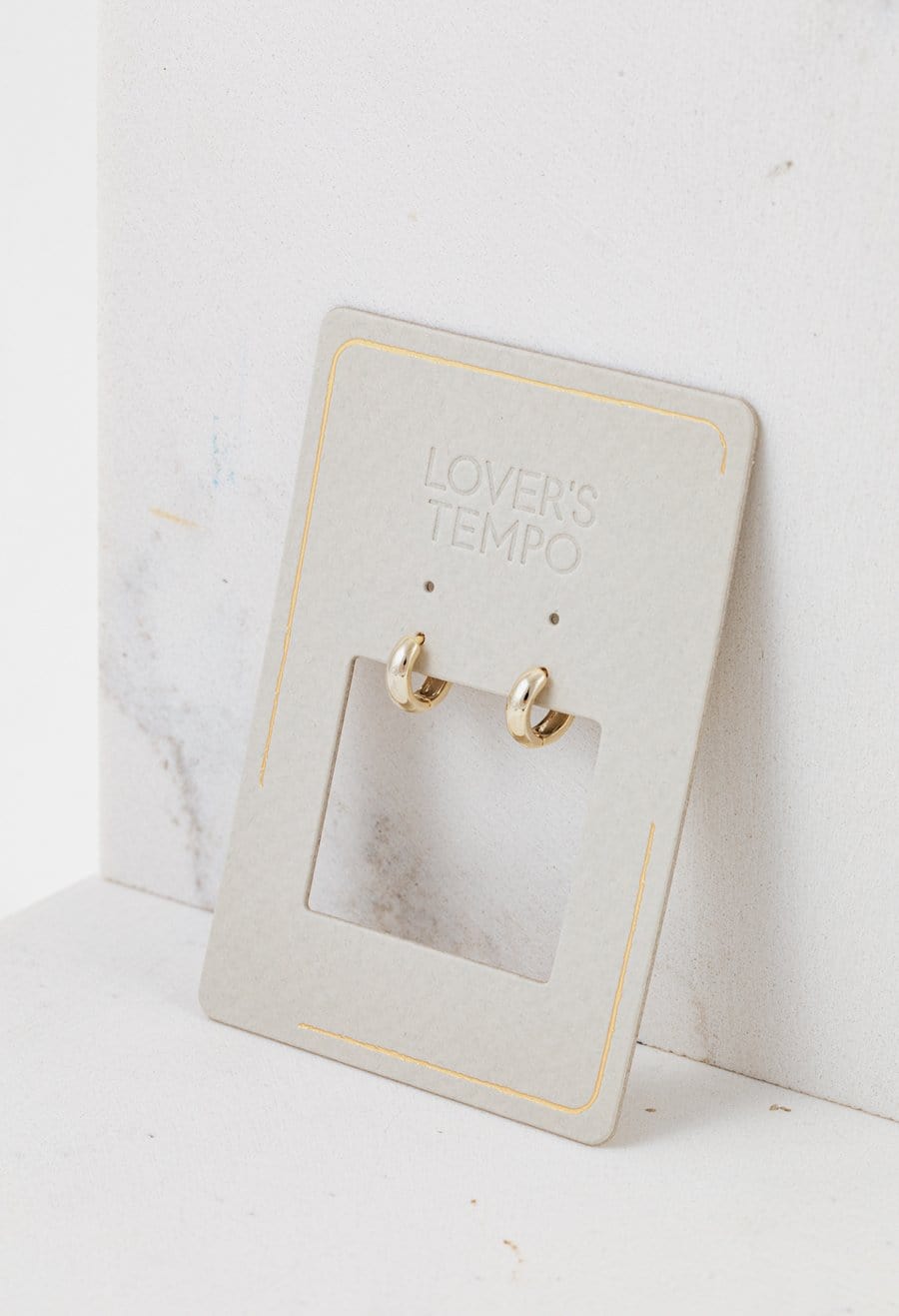 Lover's Tempo Accessories Bea Hoop Earrings 10mm